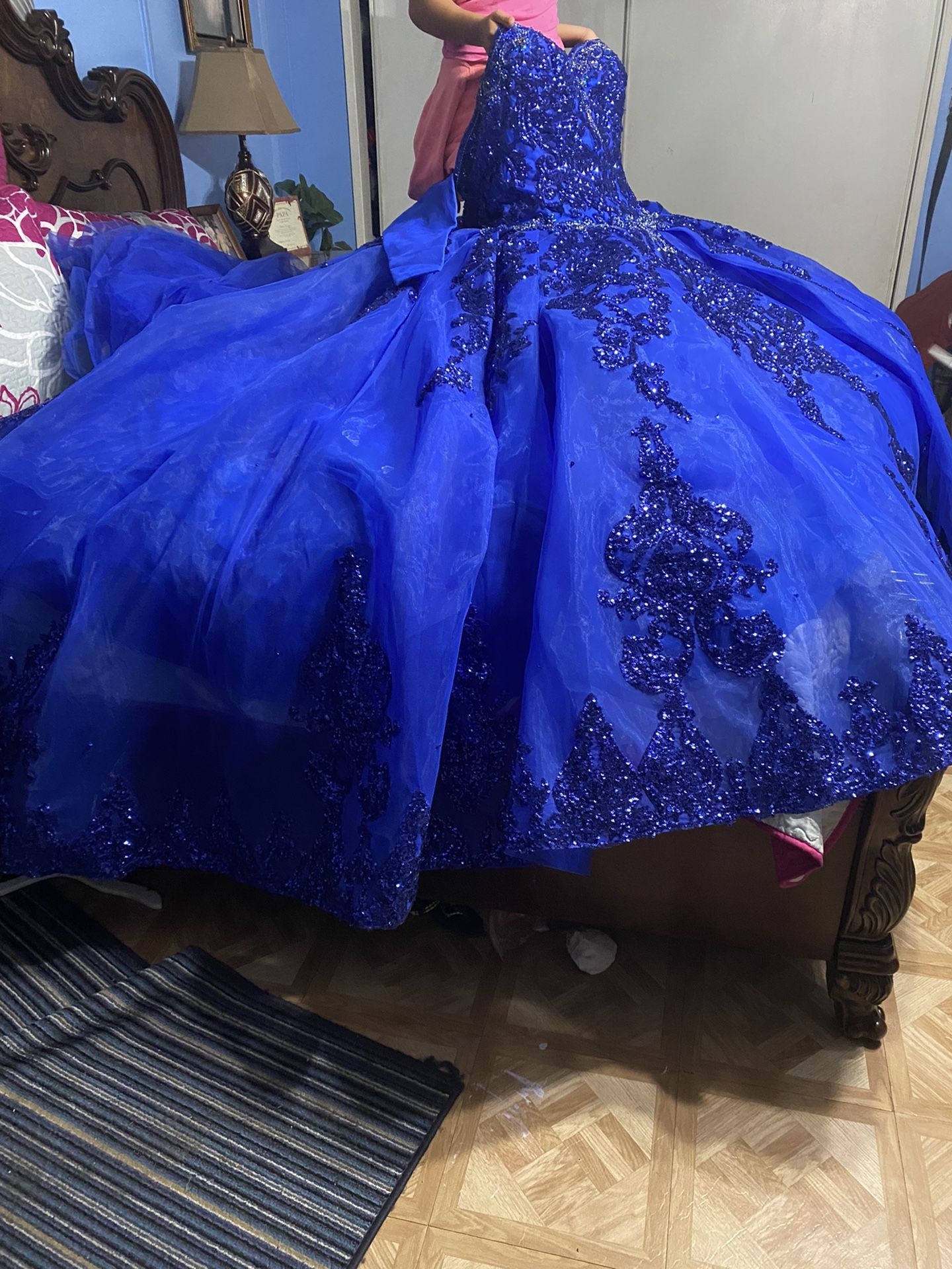 Royal Blue Quinceañera Dress