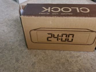 On Bed Side Clock