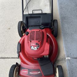 Toro Lawn Mower With Bag Please Read All 