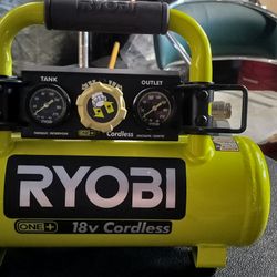 Ryobi Cordless Air Compressor 