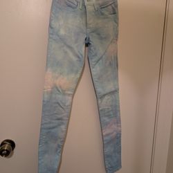 Brand New Wildfox Couture Jeans Tie Dye 