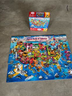 United States Of America Puzzle