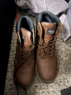 Men’s Steel Toe Boots Size 10