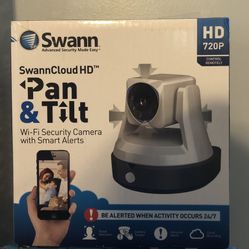 SwannCloud HD Pan and Tilt Wi-Fi Security Camera with Smart Alerts