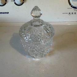 Crystal Sugar Bowl