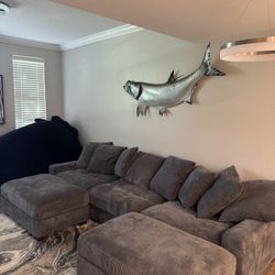 Plush Sofa 