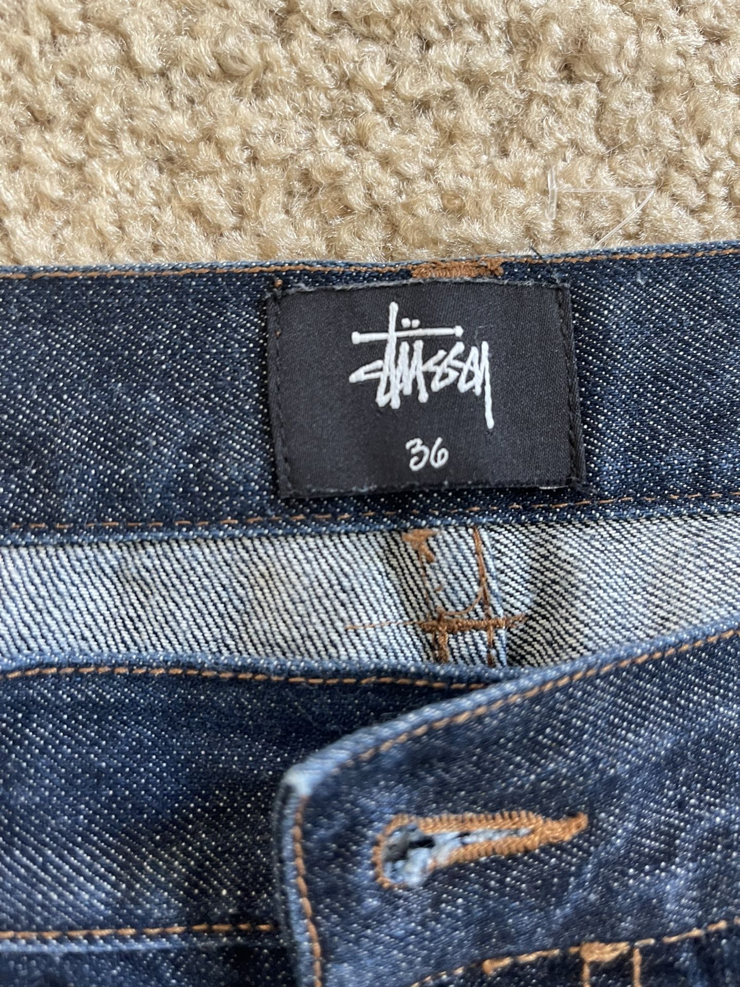 Stussy Rough & Rugged Denim 36 Waist for Sale in Stanton, CA