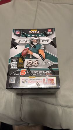 Football Cards 2024 Prizm Blaster Box (Nix, Maye, Daniel’s RC)