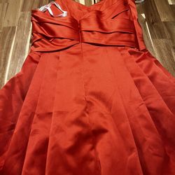 David’s Bridal Red Dress - Size 10 