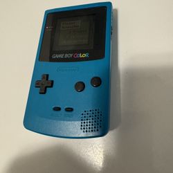 Blue Gameboy Color For Sale 