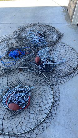 36” lobster nets