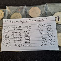 Silver Coins + Bonus