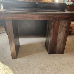 MAKE OFFER - Beautiful Wood Sofa Table 