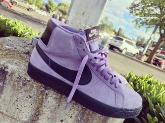 Nike SB Blazers (Purple and Black, Size 9.5)