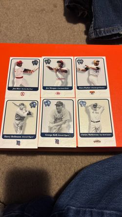 2001 Fleer Greats Baseball Cards Lot of 6