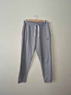 Calvin Klein Women’s Light Gray Sweatpants Size: Large