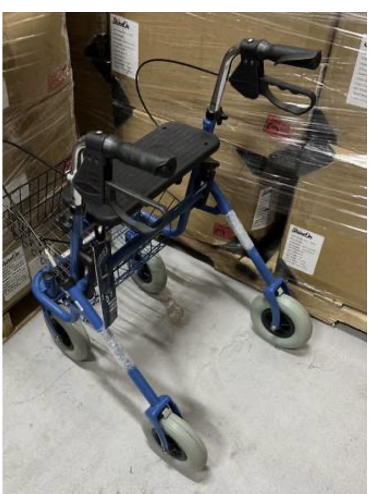 Lumex Brand New 4 Wheel Walker