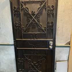 Metal door