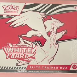 Pokémon Scarlet & Violet White Flare Elite Trainer Box 