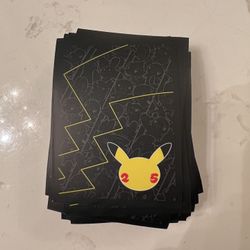 pokemon celebrations card sleeves Pokémon TCG: 25th Anniversary Celebrations Sleeves