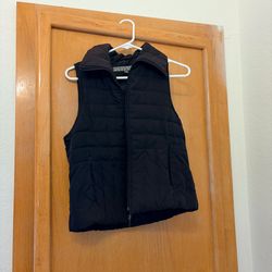 Kenneth Cole Reaction Black Puffer Vest