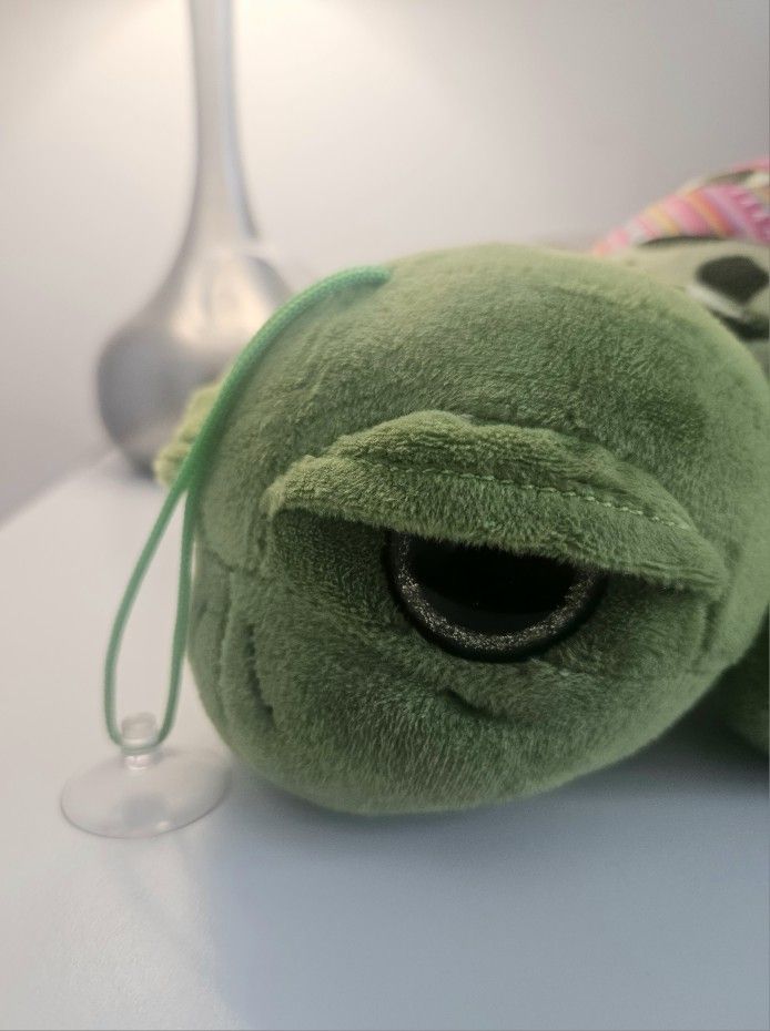 Hawaii Embroider Plush Vacation Souvenir Green Turtle Camo Pillow Toy Hanging