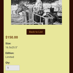 Gates by Robert Shoofly Shufelt print