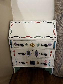 Drop Front Desk Drawer