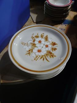 Vintage plates