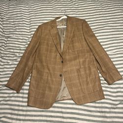 Men’s Baron Kays Loro Piana 100% Worsted Spun Cashmere Sport Coat Fits 42–44R