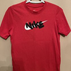 Nike Swoosh Script Logo T-Shirt 