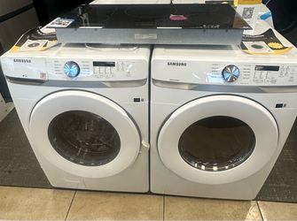 Samsung Front Load Washer and Gas Dryer Set