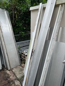 Galvanized steel shutters
