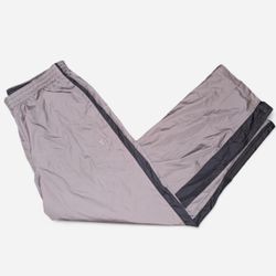 Mens Vintage Starter Windbreaker Tracksuit Athletic Pants Sportswear Gray/Black Med