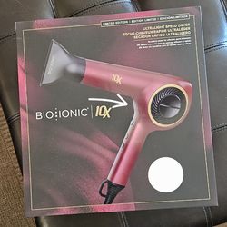 Bio Ionic 10x blow dryer and flat iron