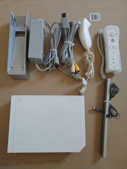 Wii Console Black Or White W/Controller And Nunchuck