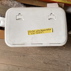 White Access Hatch 