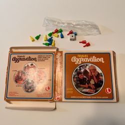 Vintage TRAVEL AGGRAVATION BOARD GAME #8317 from 1980 by Lakeside Games