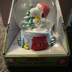 Snoopy Water globe $10
