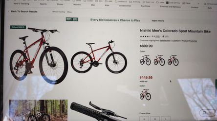 A brand new adult bicycle (hardly used)