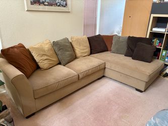 L - Shaped sectional sofa