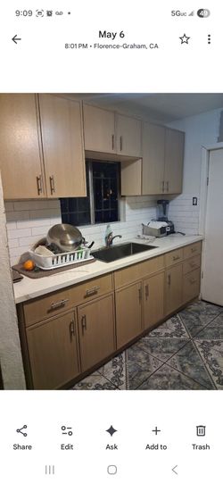 Cocina Cabinetes - Antes y Despues