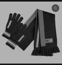 Women's Las Vegas Raiders  Scarf set