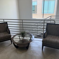 Couch & table set