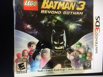 Nintendo 3ds Batman new