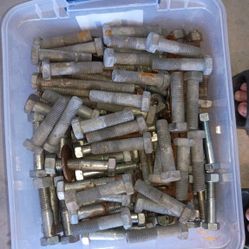 HEX HEAD BOLTS VarietyOF SIZES  