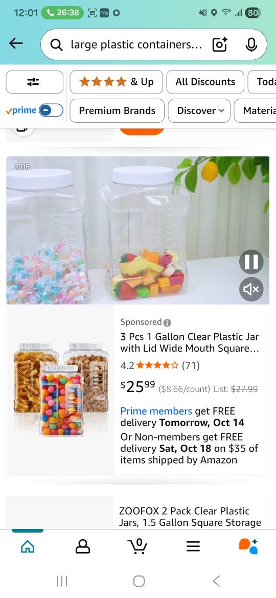 Plastic Storage Containers
