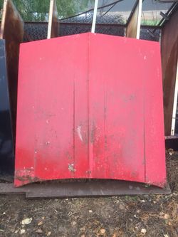 Classic GM muscle car hoods
