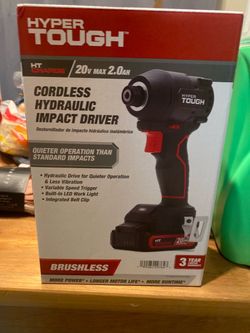 Hyper Tough 20V Cordless Hydraulic Impact Driver