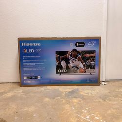 43QD65QFC 43” Hisense smart 4k Qled tv